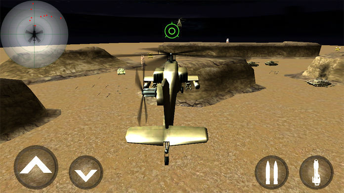 Gunship Helicopter Strike : Gunner Battle 3D Pro 게임 스크린 샷