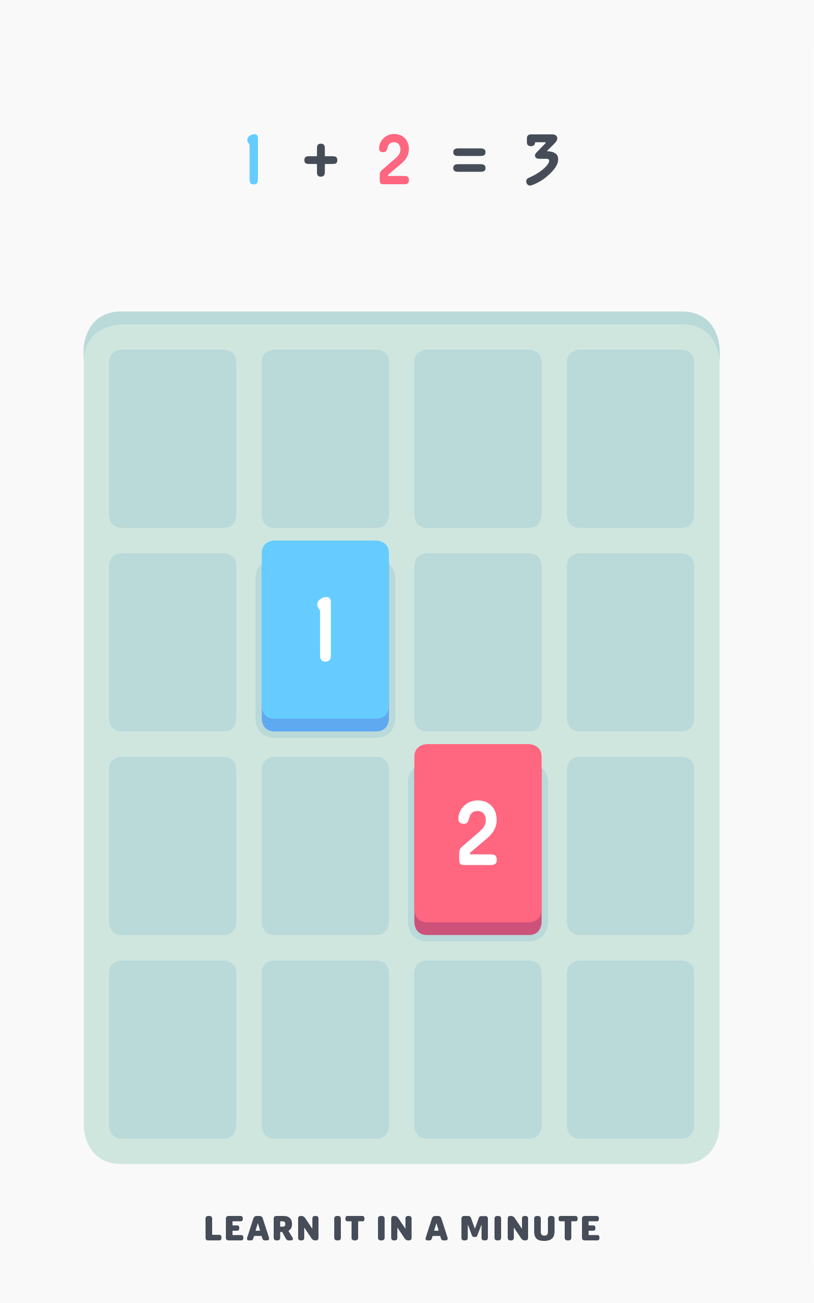 Threes! screenshot game