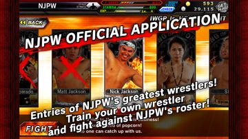 Скриншот игры King of Sports New Japan ProWrestling