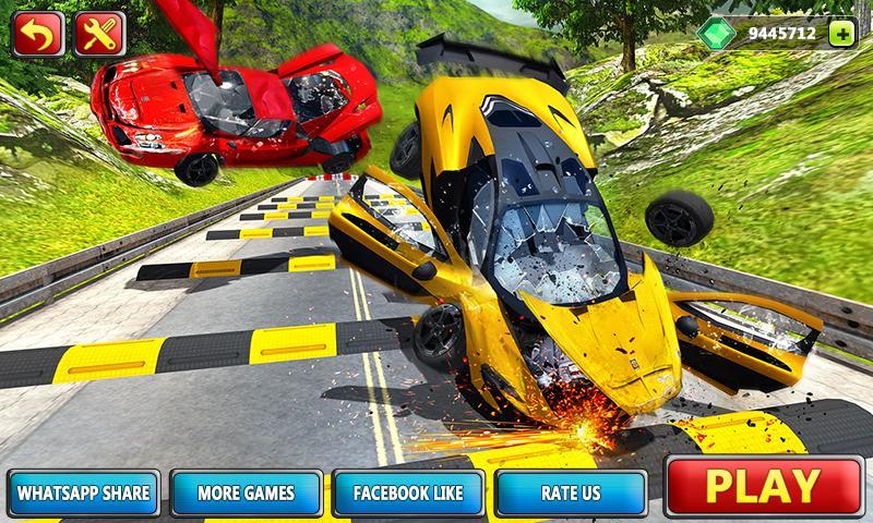 Screenshot of Speed Bump Crash Challenge 201