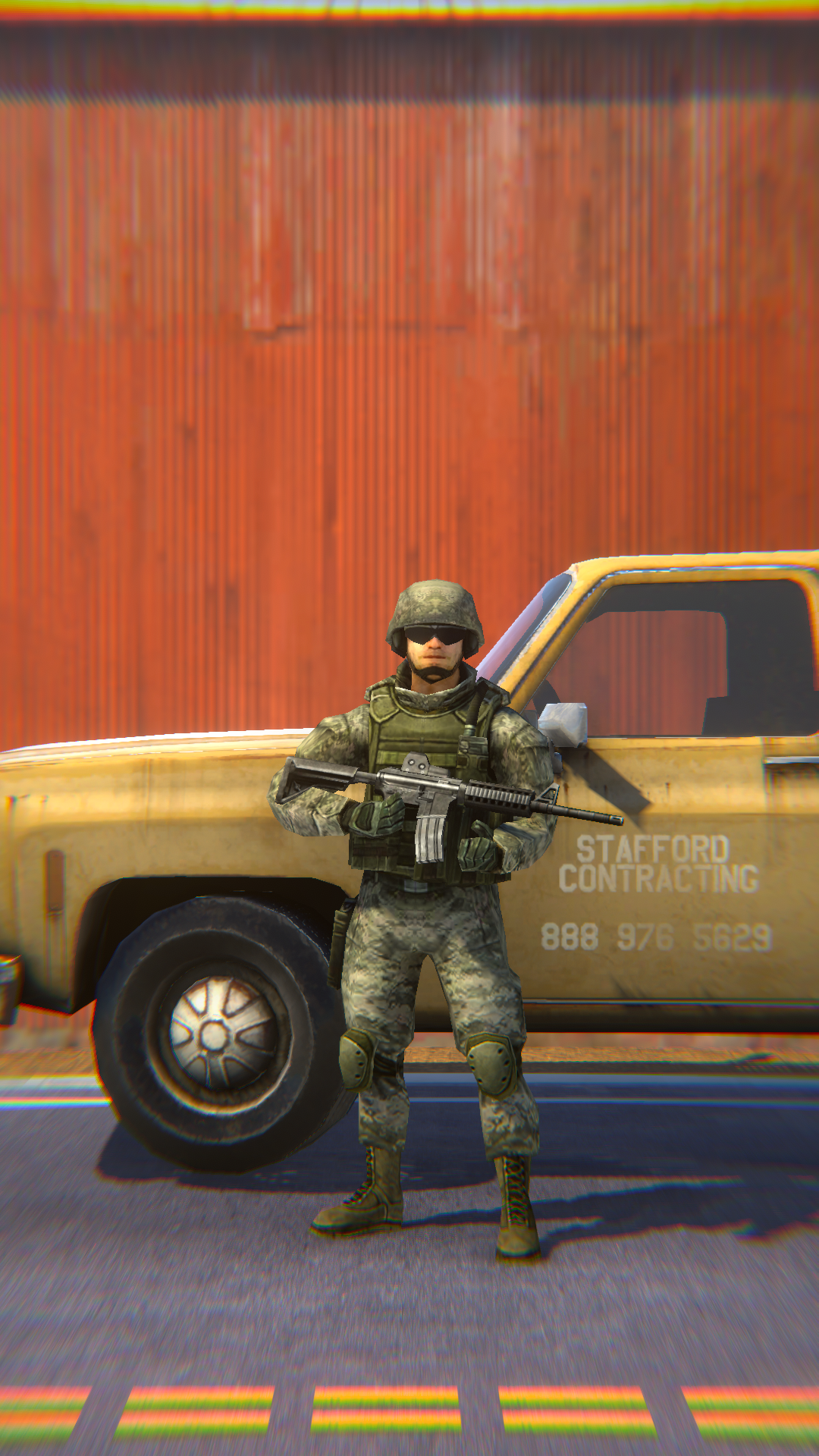 Operation Road Warrior Game Screenshot