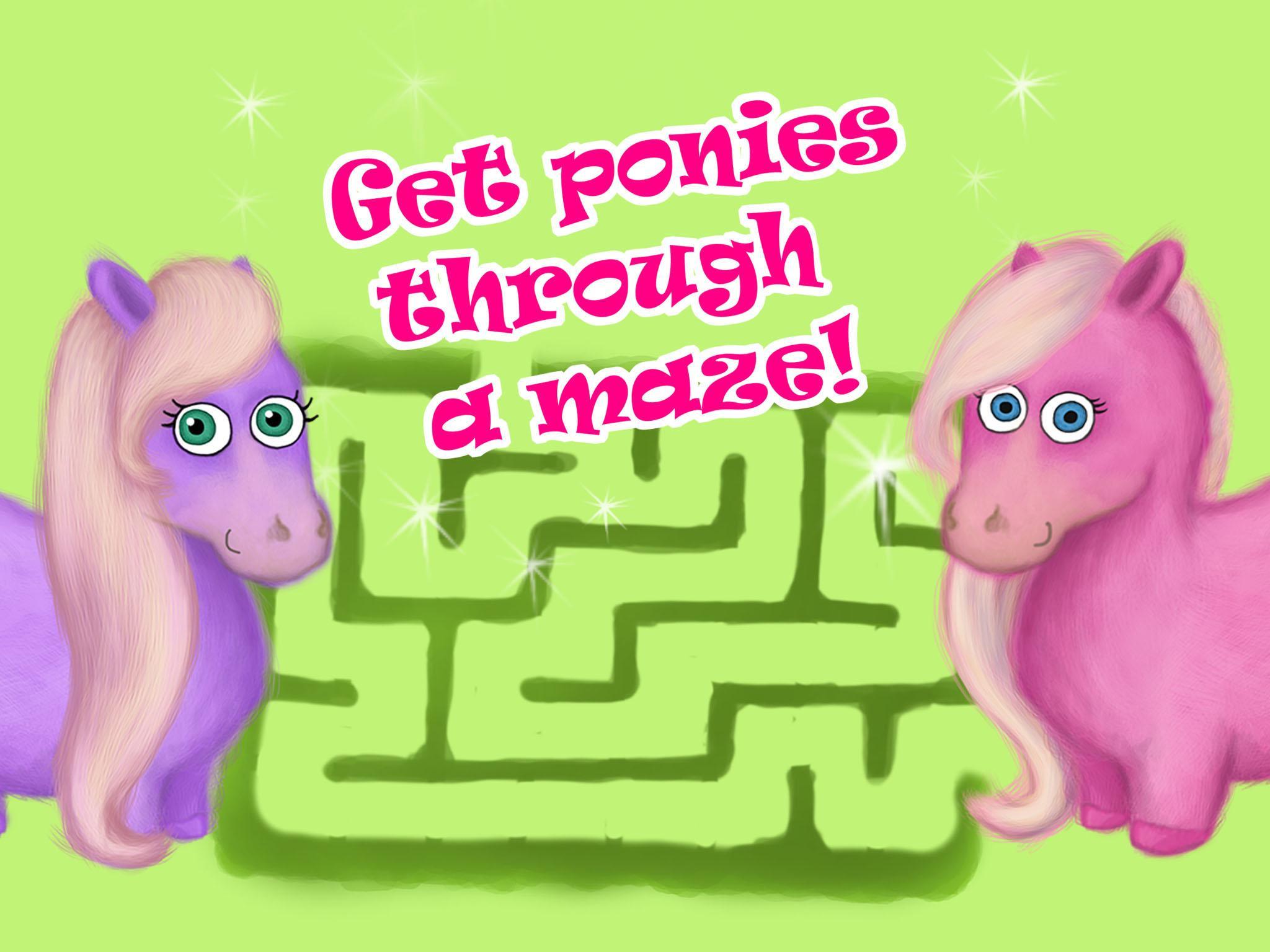 Pony Sisters in Magic Garden 게임 스크린샷