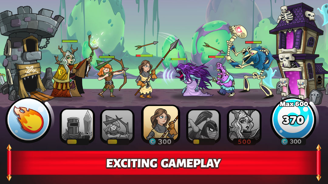 Screenshot of Tower Conquest: Tower Defense