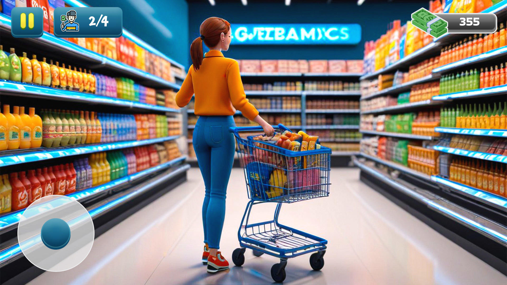 Supermarket 3D Store Simulator Game Screenshot