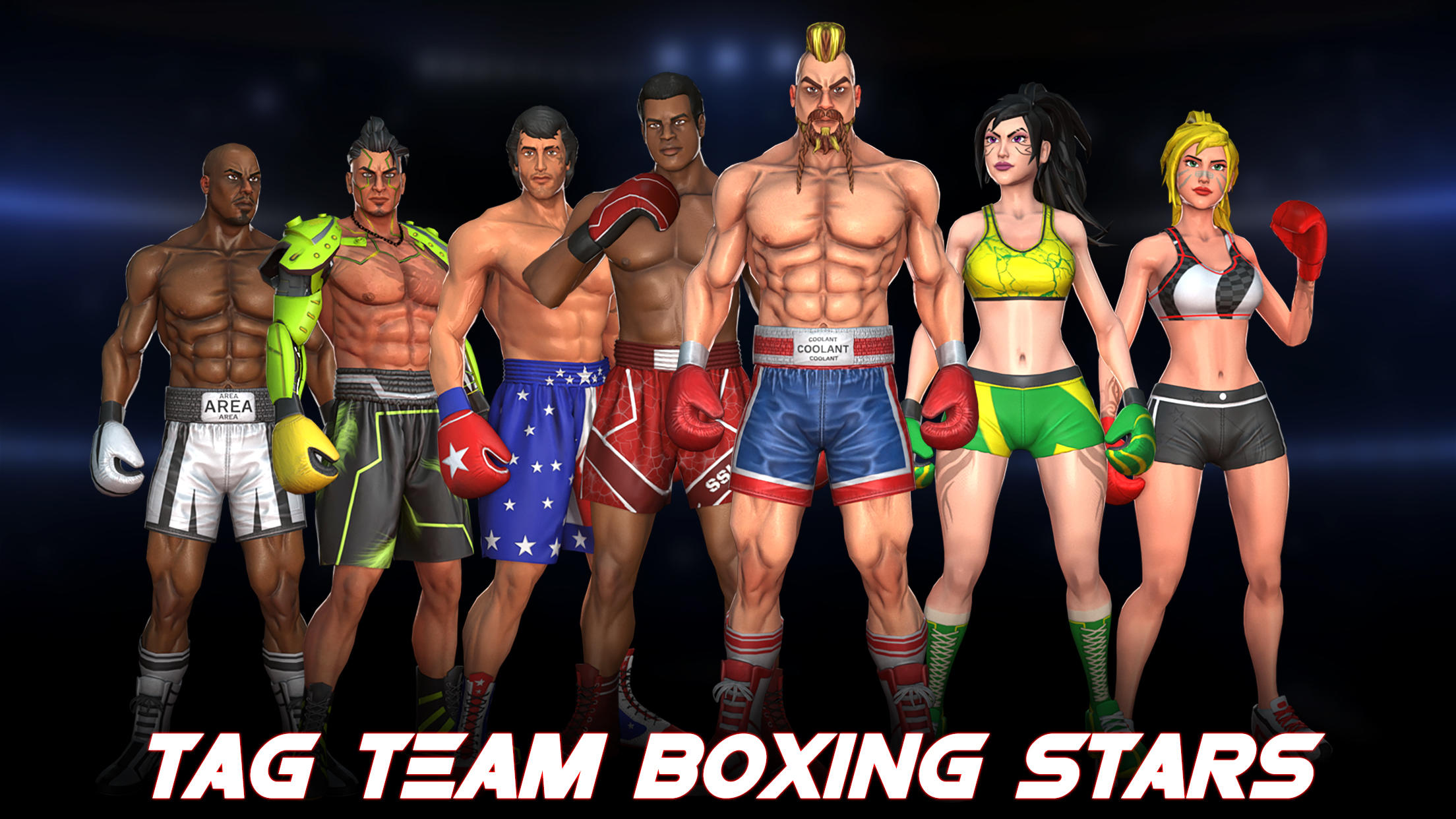 Boxing Heros: Fighting Games Game Screenshot