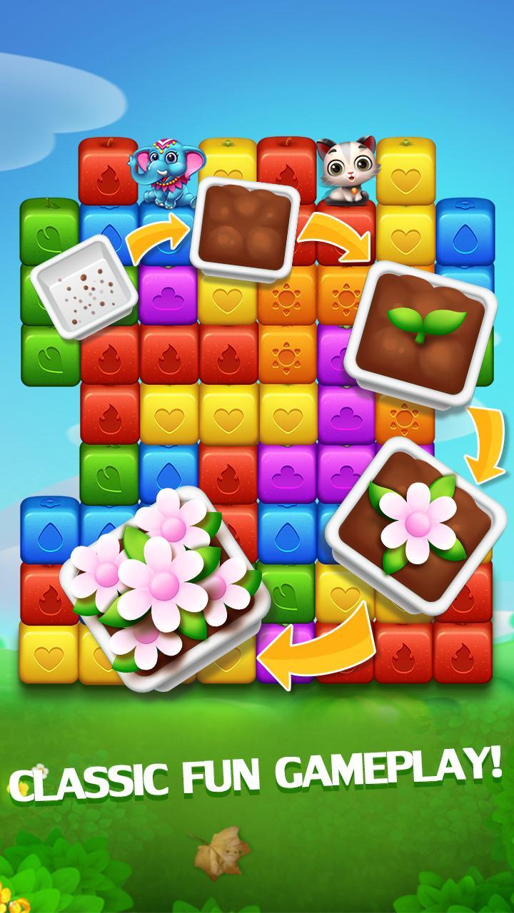 Happy Fruits Bomb - Cube Blast Game Screenshot
