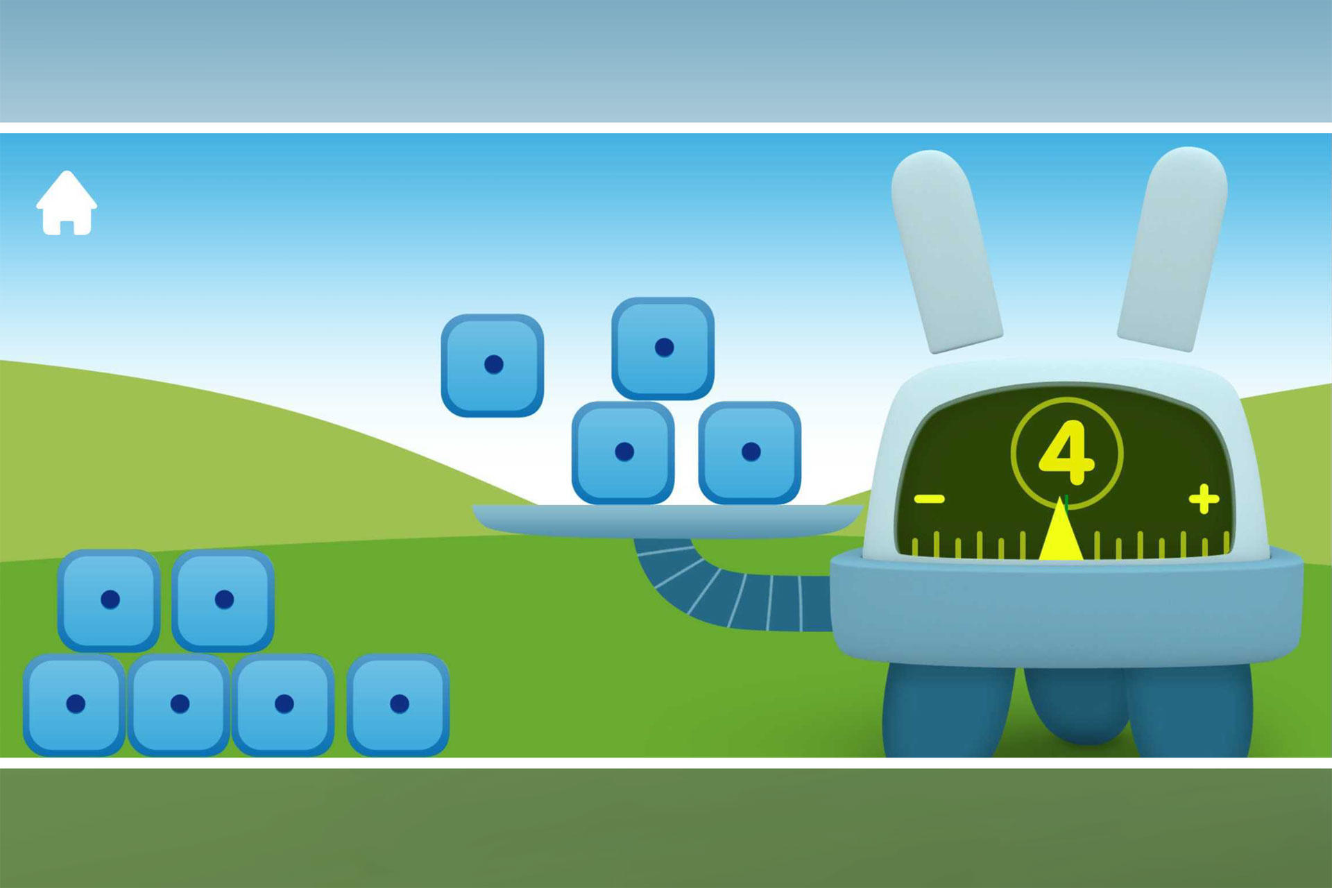 Pocoyo's Numbers game: 1, 2, 3 Game Screenshot