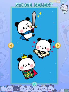 ปริศนา : หมีแพนด้า - MOCHI MOCHI PANDA ภาพหน้าจอเกม