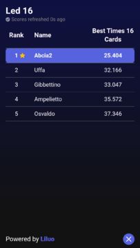 Cute Card Match Game Screenshot