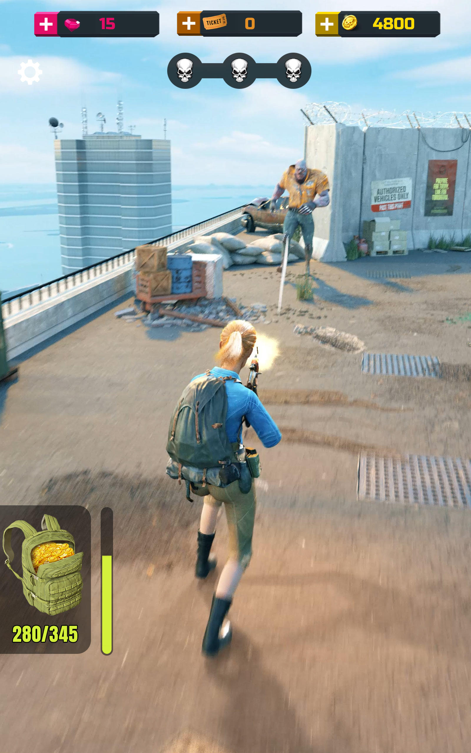 Zombie Survival Apocalypse 게임 스크린샷