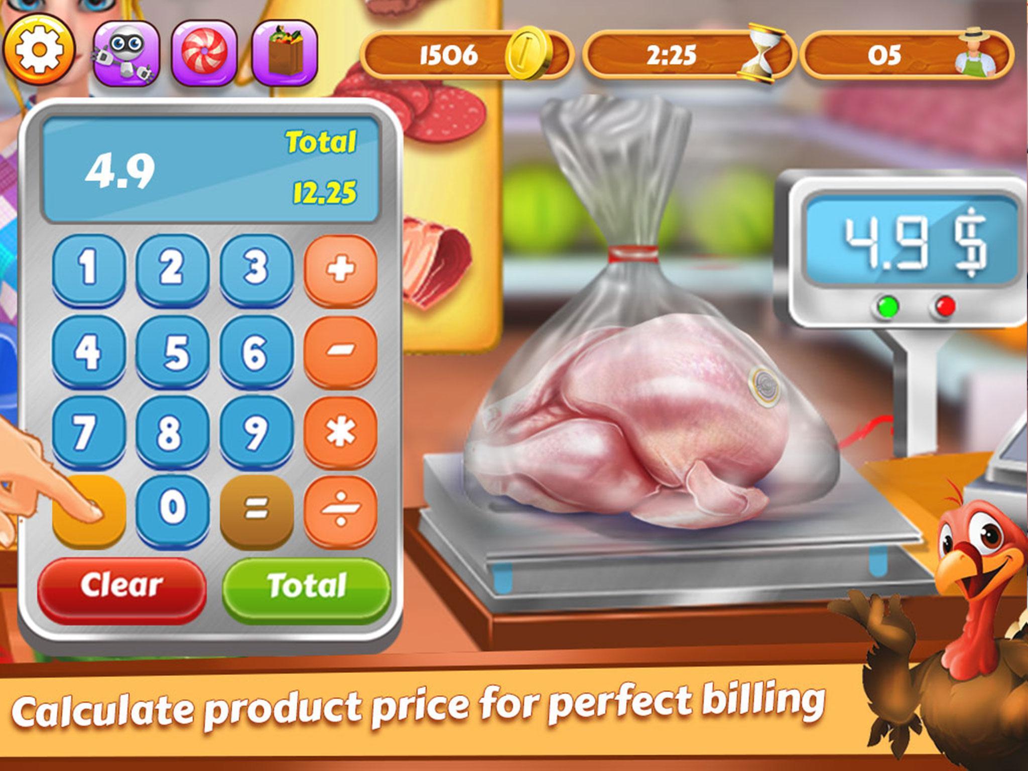 Thanksgiving Store Cashier & Manager Game Screenshot