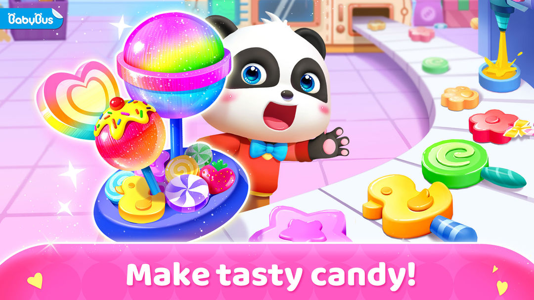Little Panda's Candy Shop screenshot game