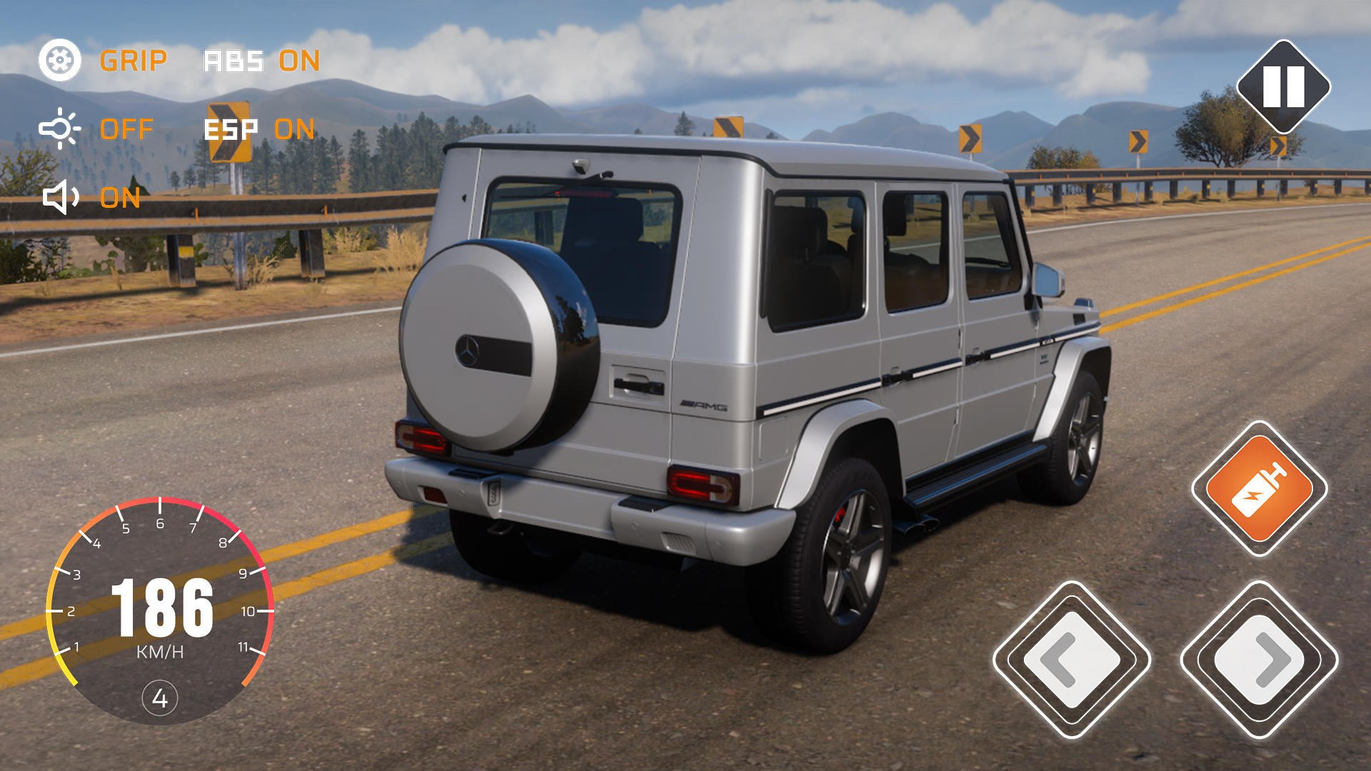Screenshot of G65 AMG Mercedes: Speed Racer