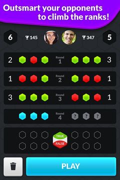 True or False: Quiz Battle Game Screenshot