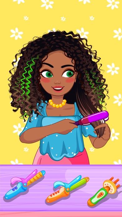 Cuplikan Layar Game Hair Salon Games for Girls Spa