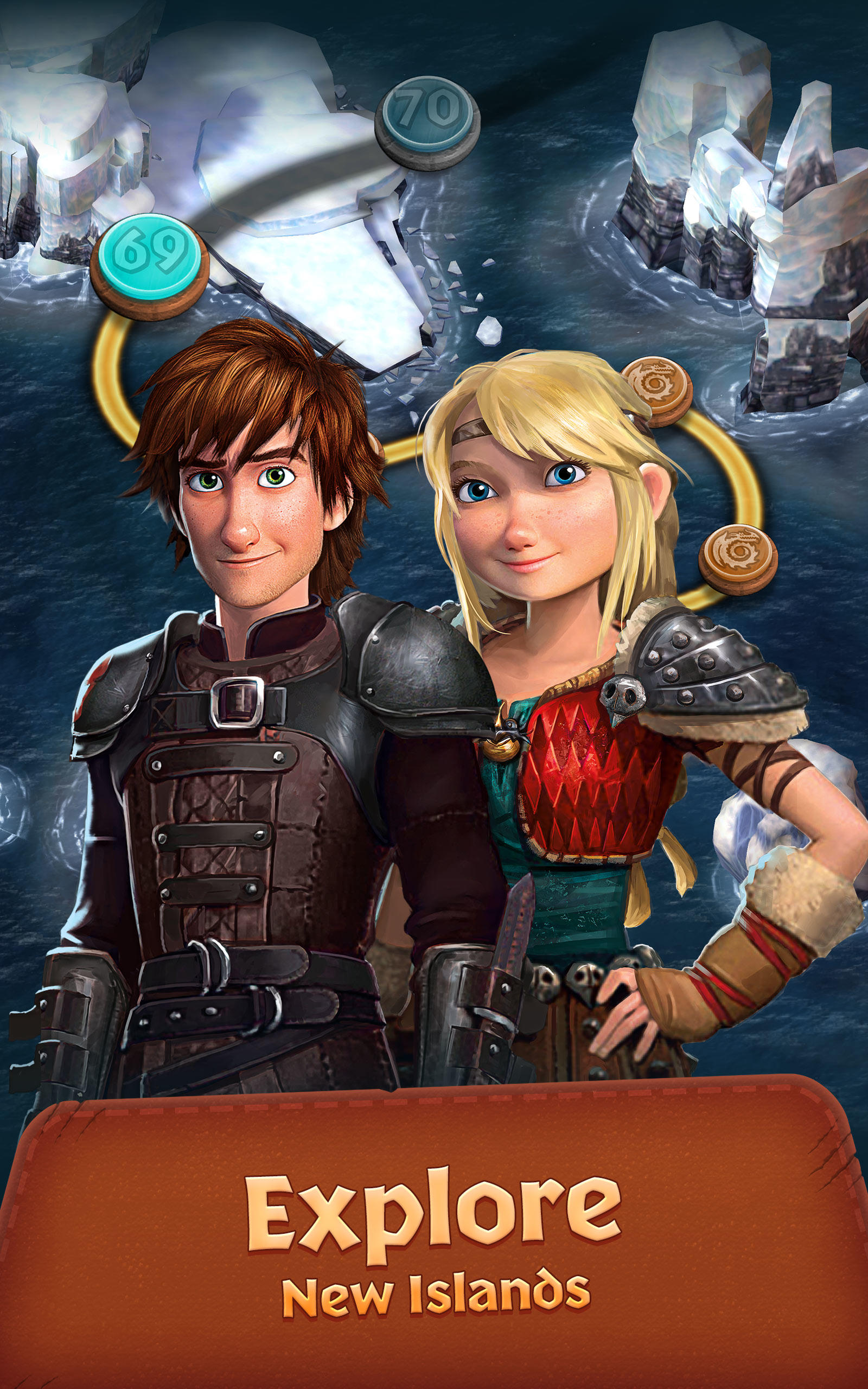 Cuplikan Layar Game Dragons: Titan Uprising