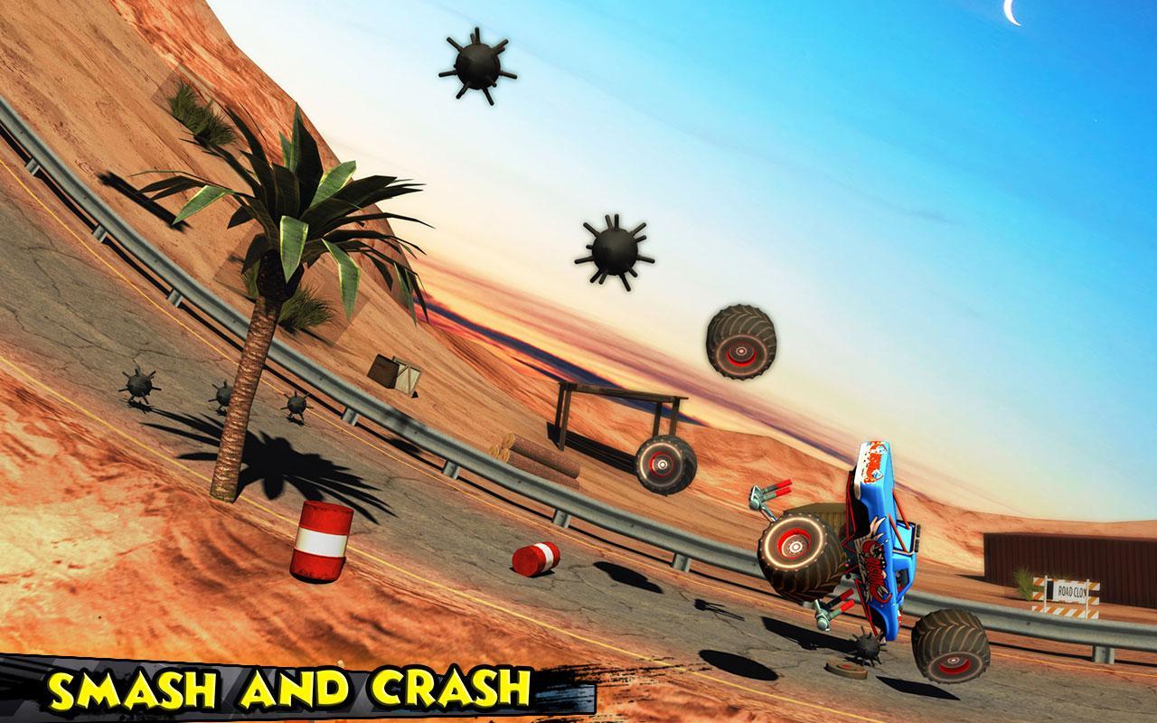 Monster Truck Rider 3D Game Screenshot