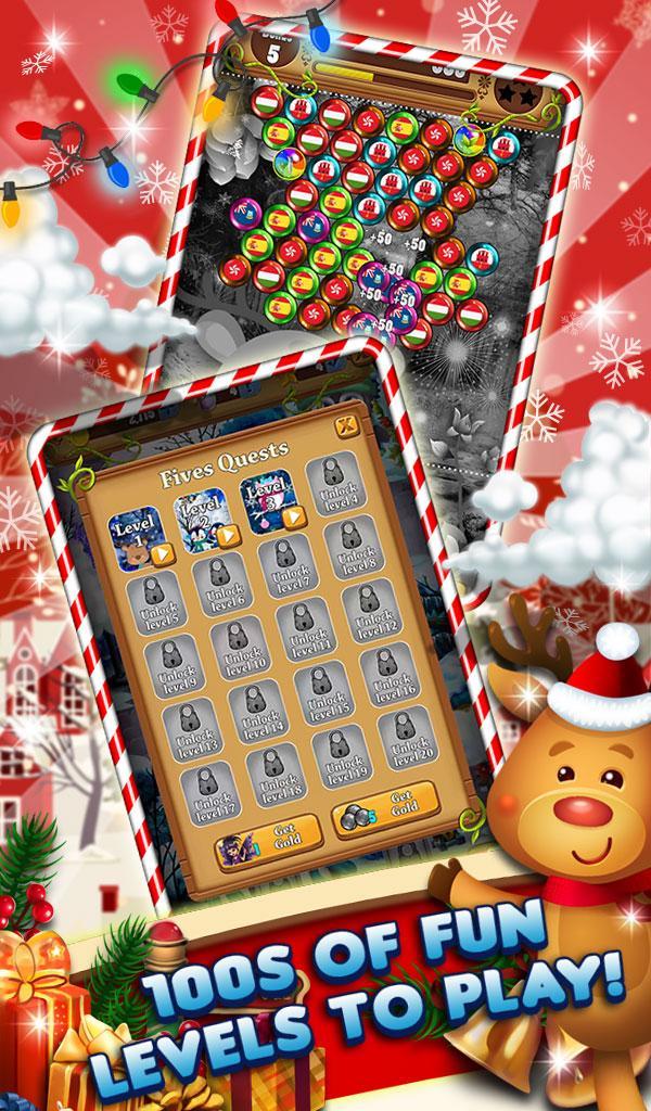 Xmas Bubble Shooter: Christmas Pop Game Screenshot