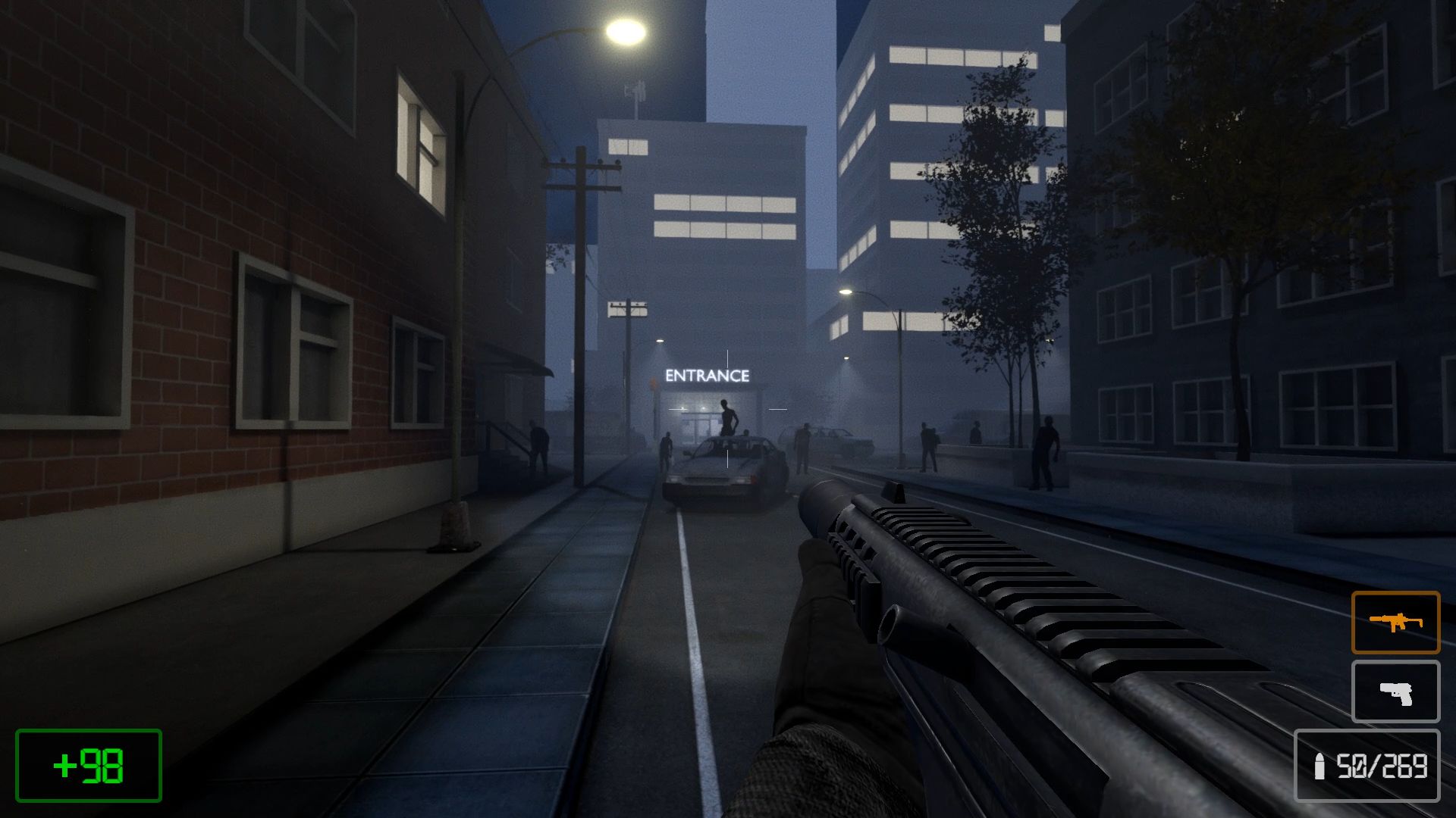 Screenshot of Invention 3 - Zombie Survival