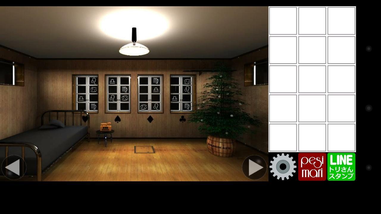 脱出ゲーム　ハッピーエスケープ（新しい年のサンタさん） ゲームのスクリーンショット