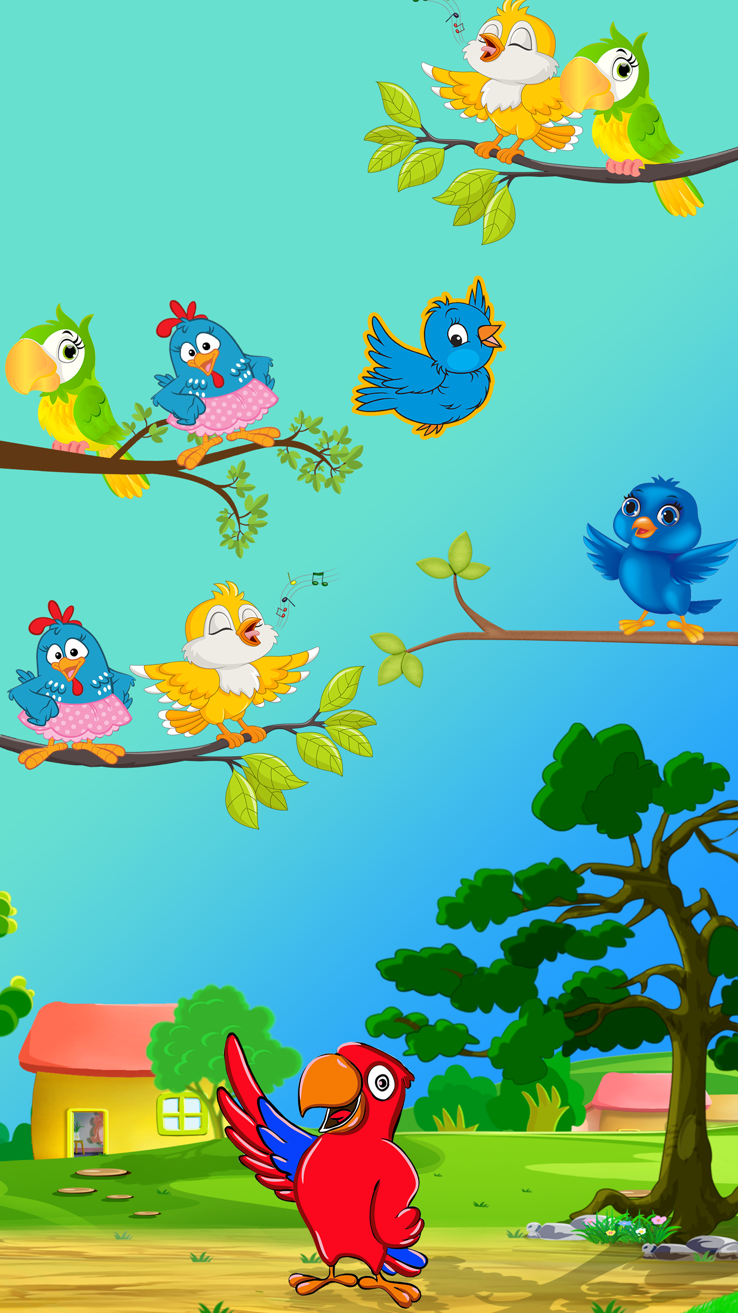 Bird Sort Puzzle Birds Sorting Game Screenshot