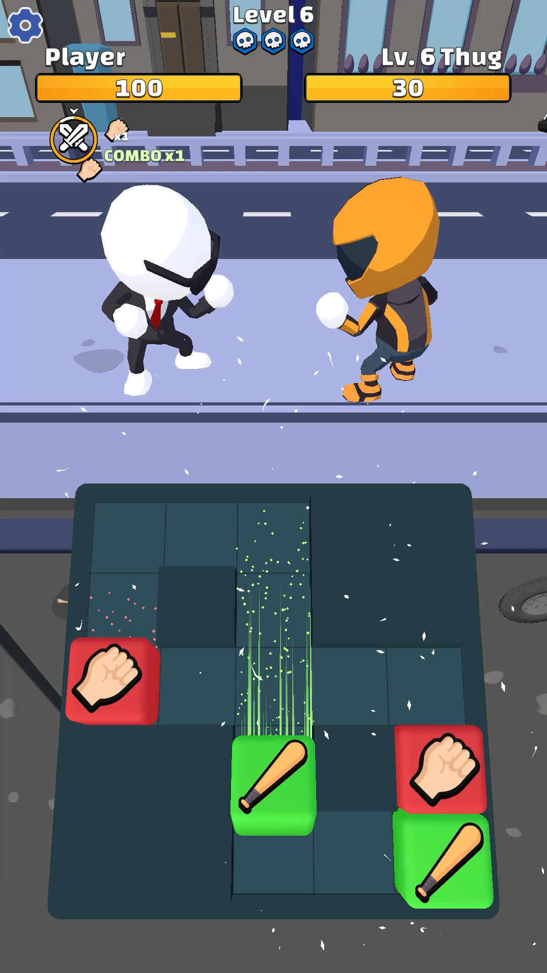 Slide Fight Game Screenshot