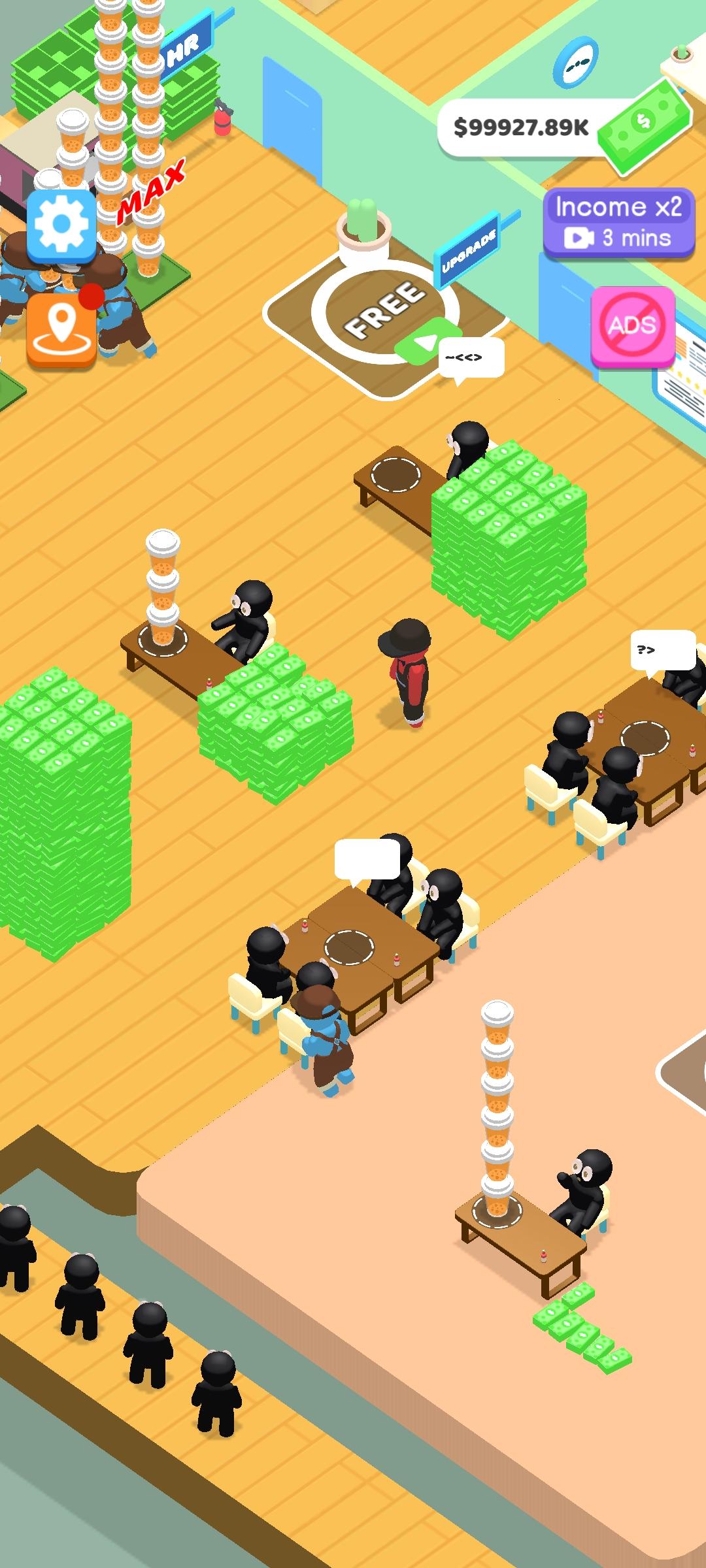 Coffee Shop 3D 게임 스크린 샷