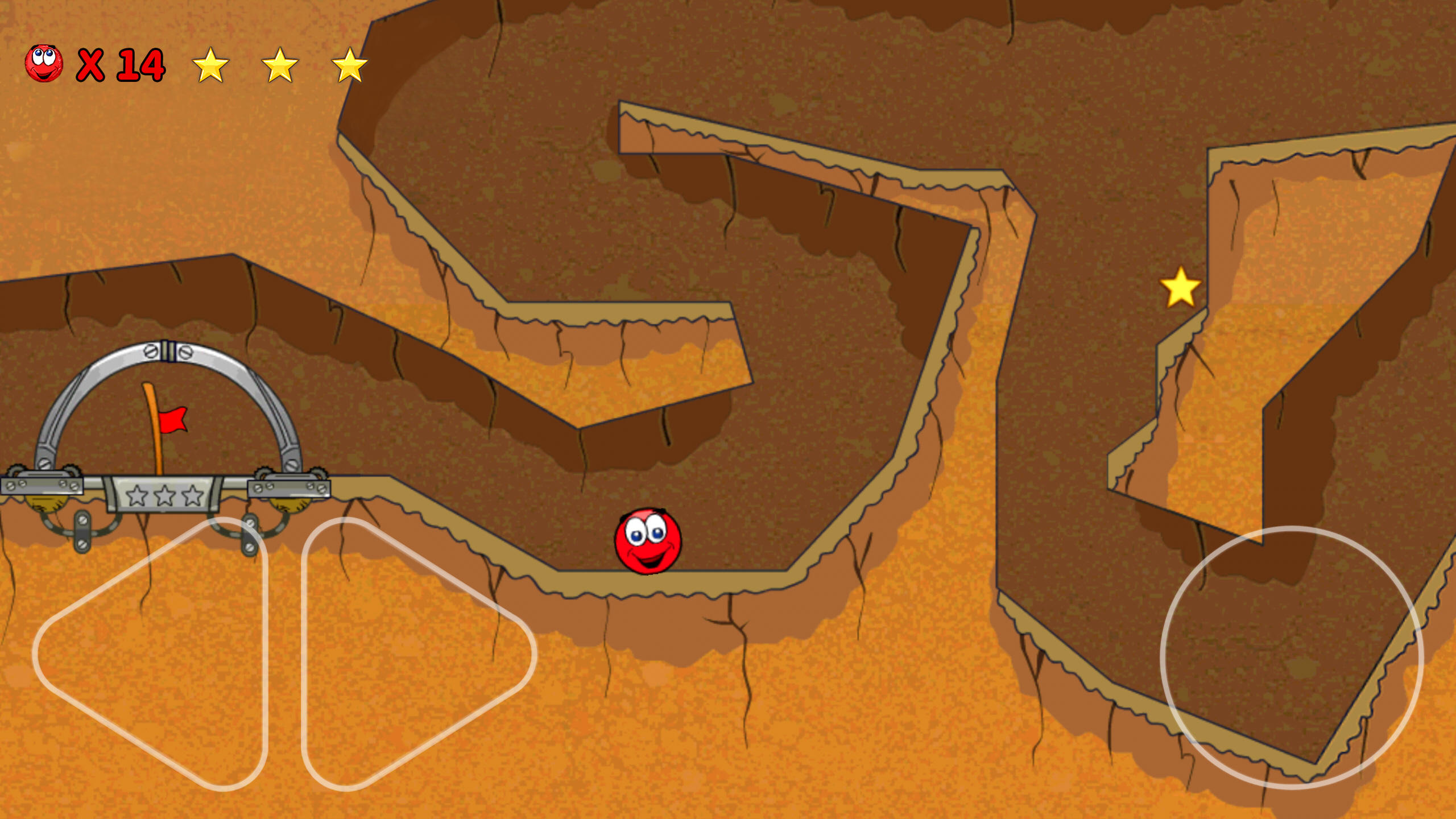 Red Ball 3: Jump for Love! Bou Game Screenshot