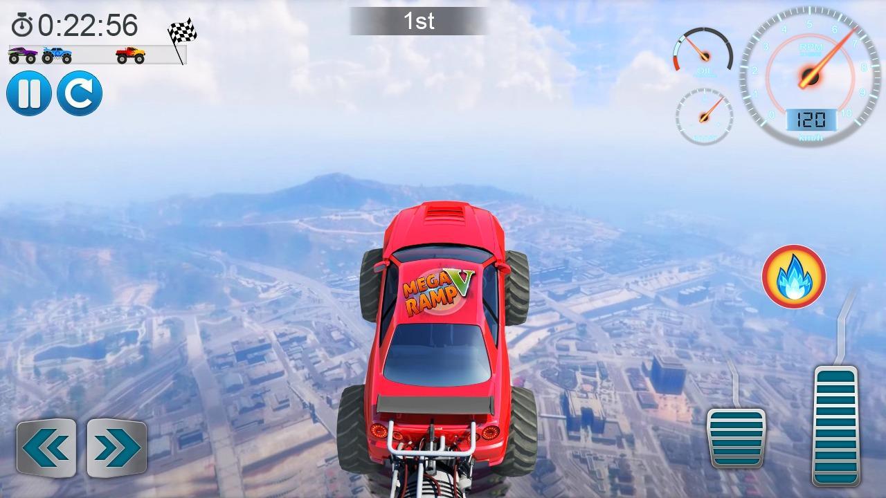 Screenshot of Mega Ramp V - Extreme Car Racing New Games 2020