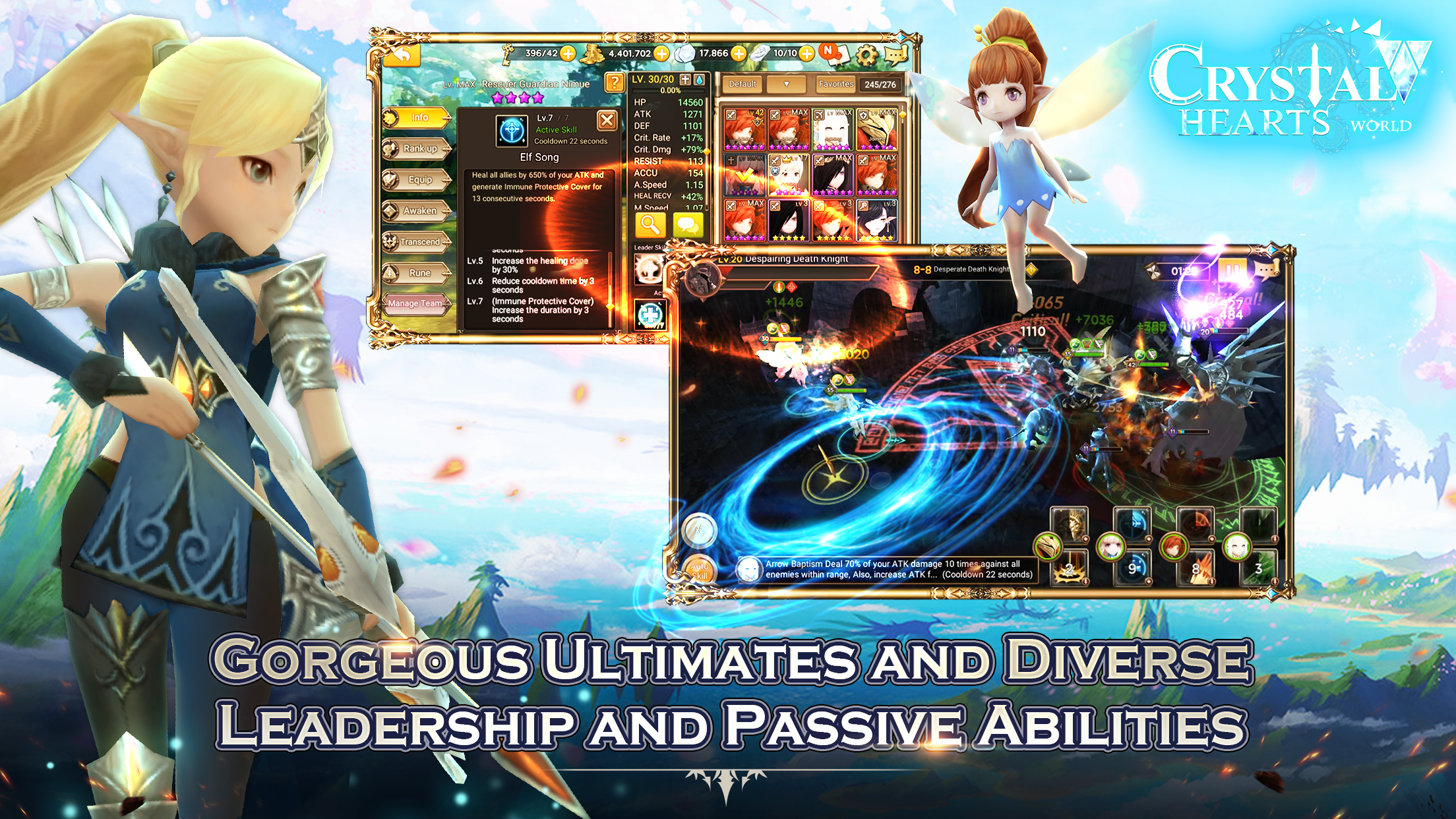 Crystal Hearts World Game Screenshot