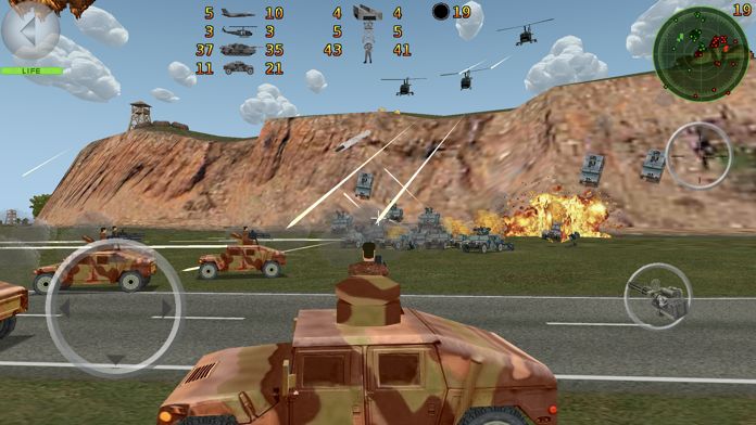 Desert War 3D - Strategy game遊戲截圖