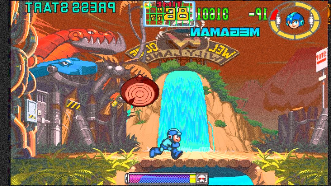 The Mega Adventure Of Rocketman screenshot game