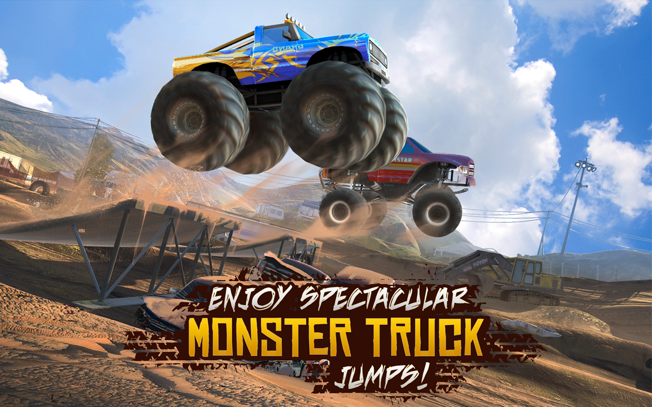 Racing Xtreme 2: Monster Truck Game Screenshot