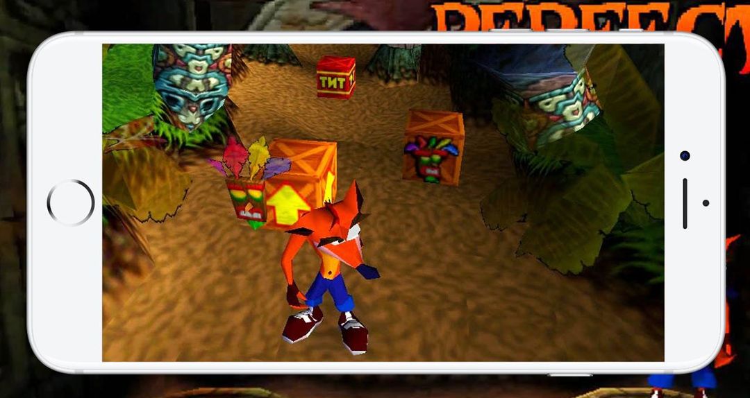 Adventure of Bandicoot Crash screenshot game