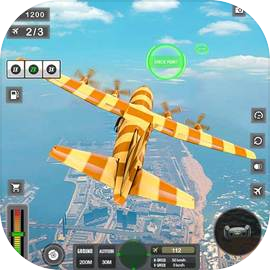Simulador de corrida de avião jogo para 2 jogadores versão móvel andróide  iOS-TapTap