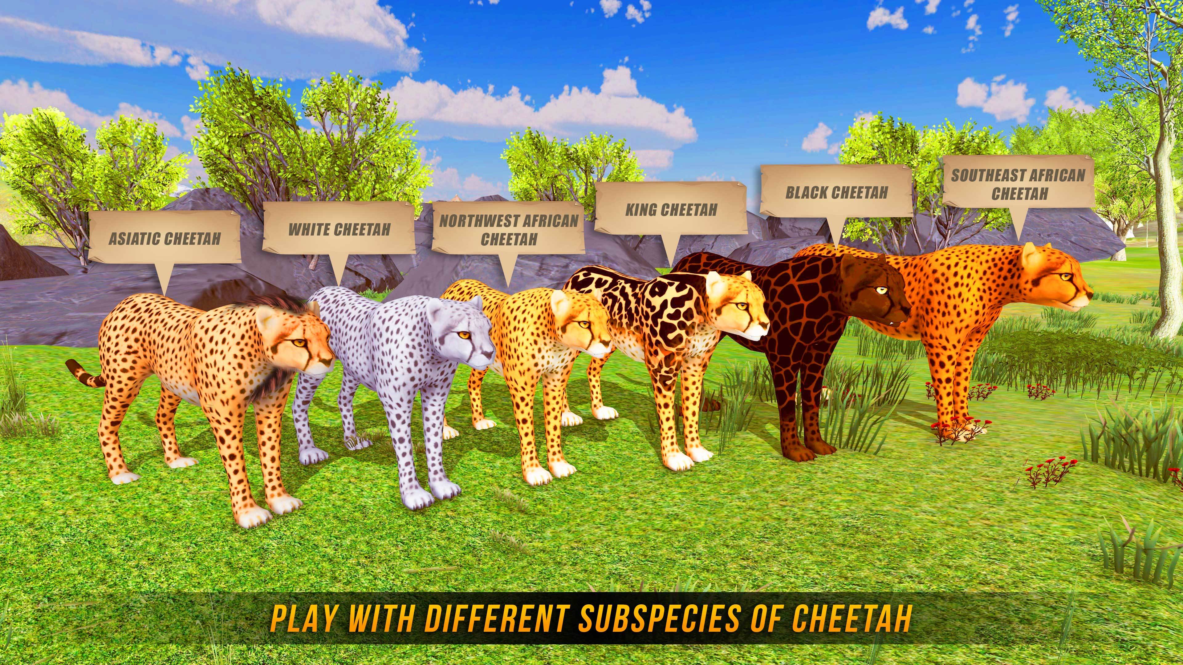 Screenshot 5 of Cheetah Sim Wild Animal Games 