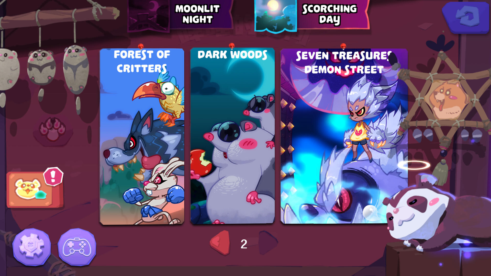 Moolii's Dreamland Game Screenshot