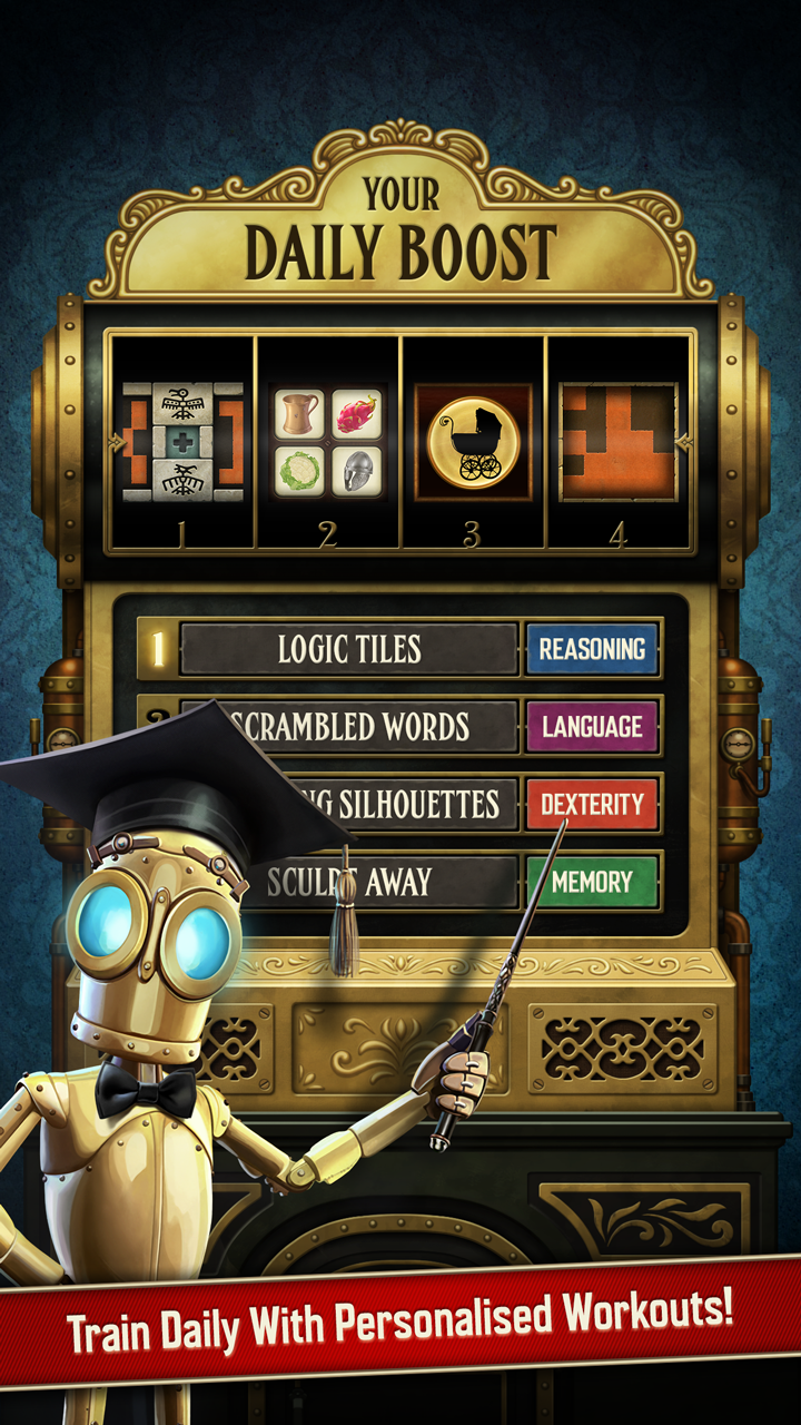 Clockwork Brain Training - Mem Game Screenshot