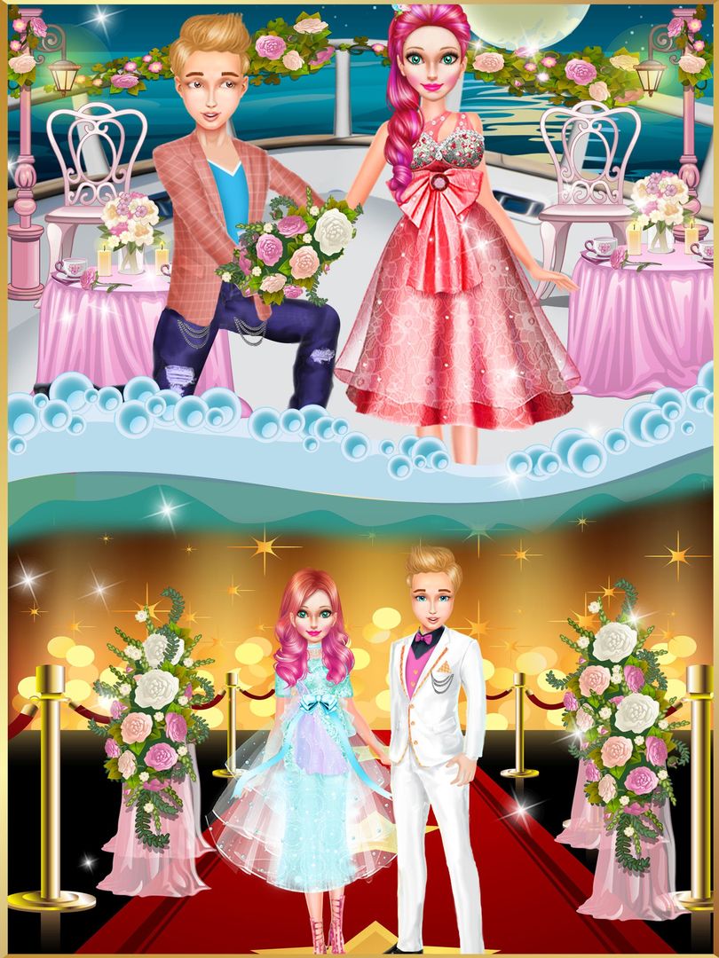 Screenshot of Mermaid Magic Wedding Love Story!