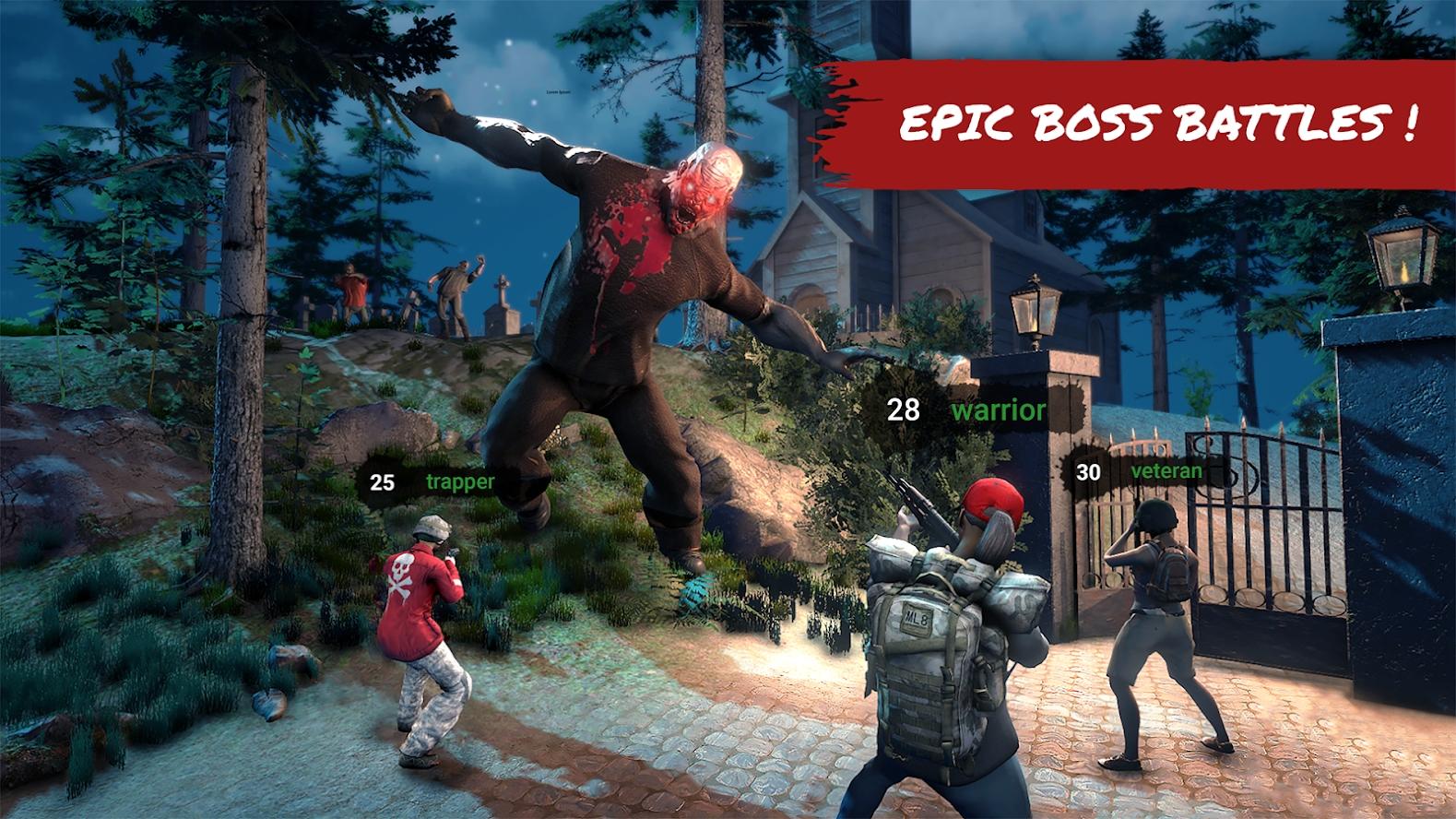 Horror Forest 3 open-world RPG Game Screenshot