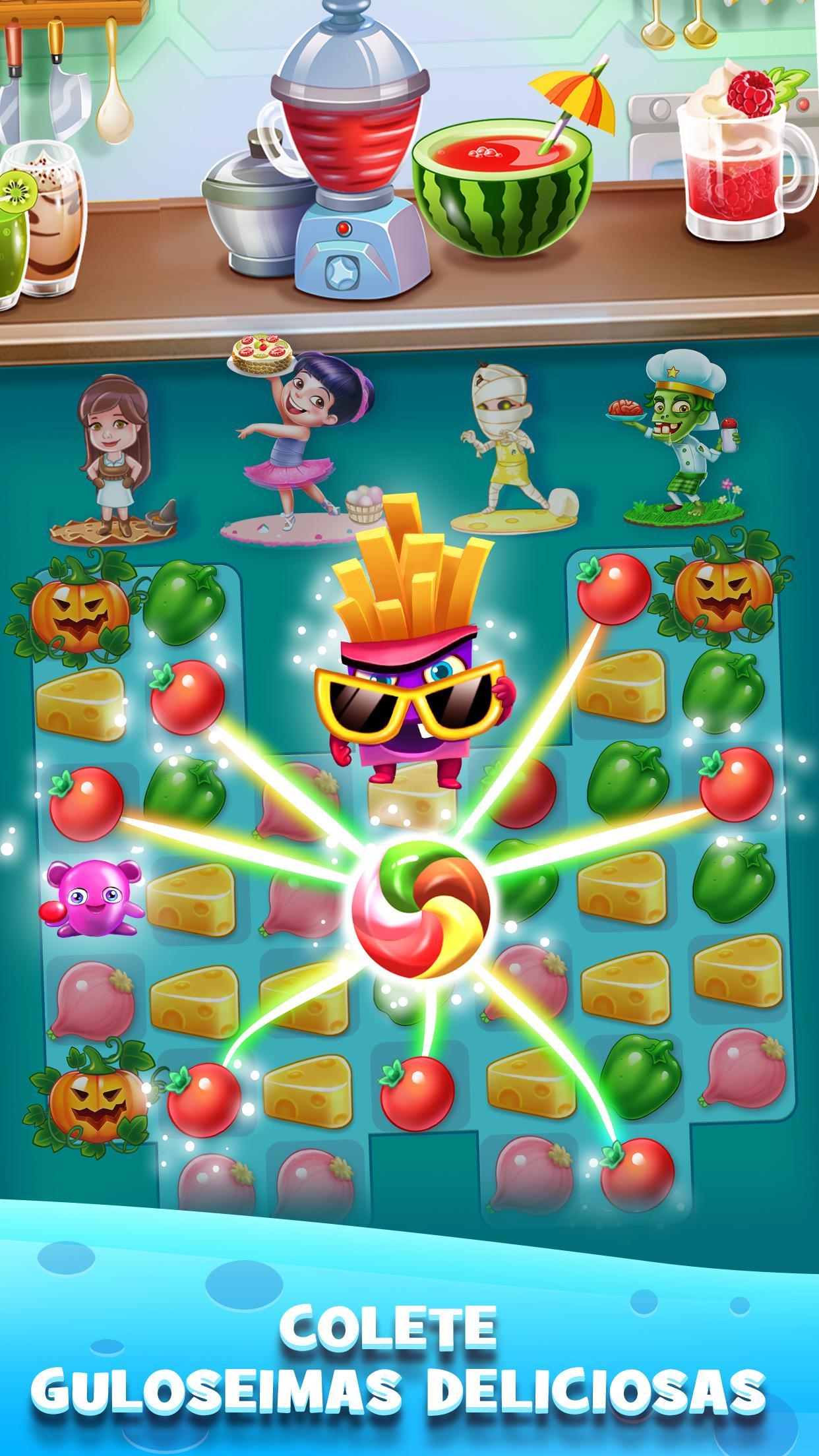 Captura de Tela do Jogo Fantastic Chefs: Combine e Coz