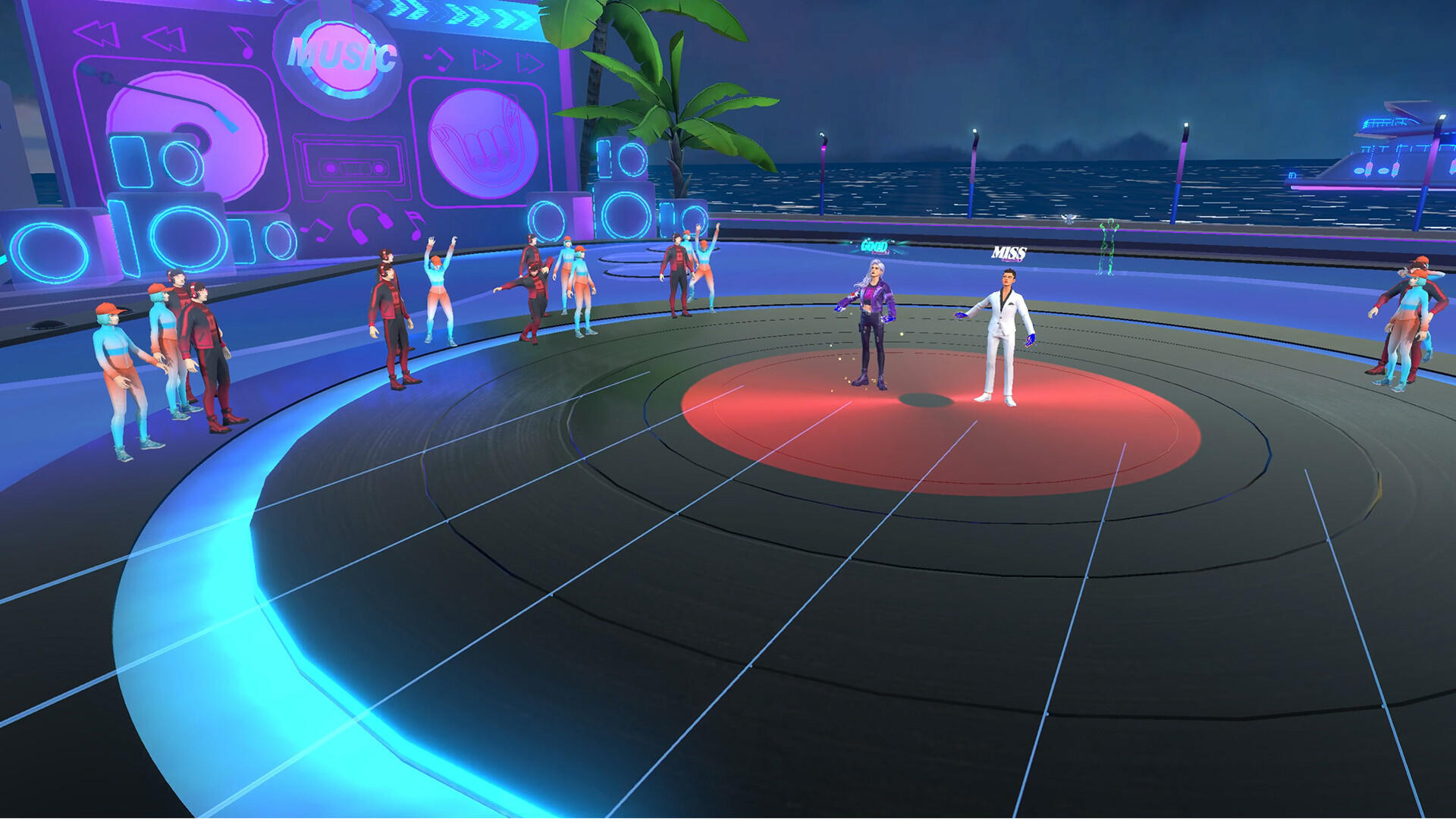 Screenshot of Project DANCE