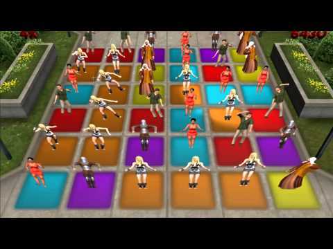 Screenshot of the video of Battle of Dance Floor