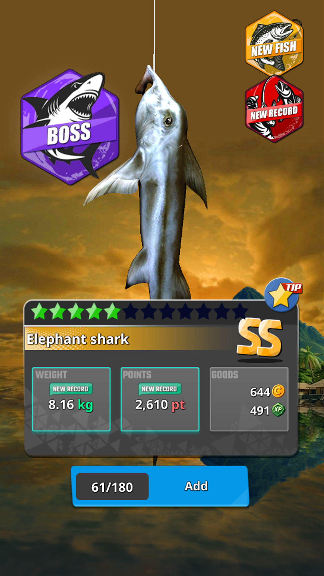 Скриншот игры Fishing Hook2