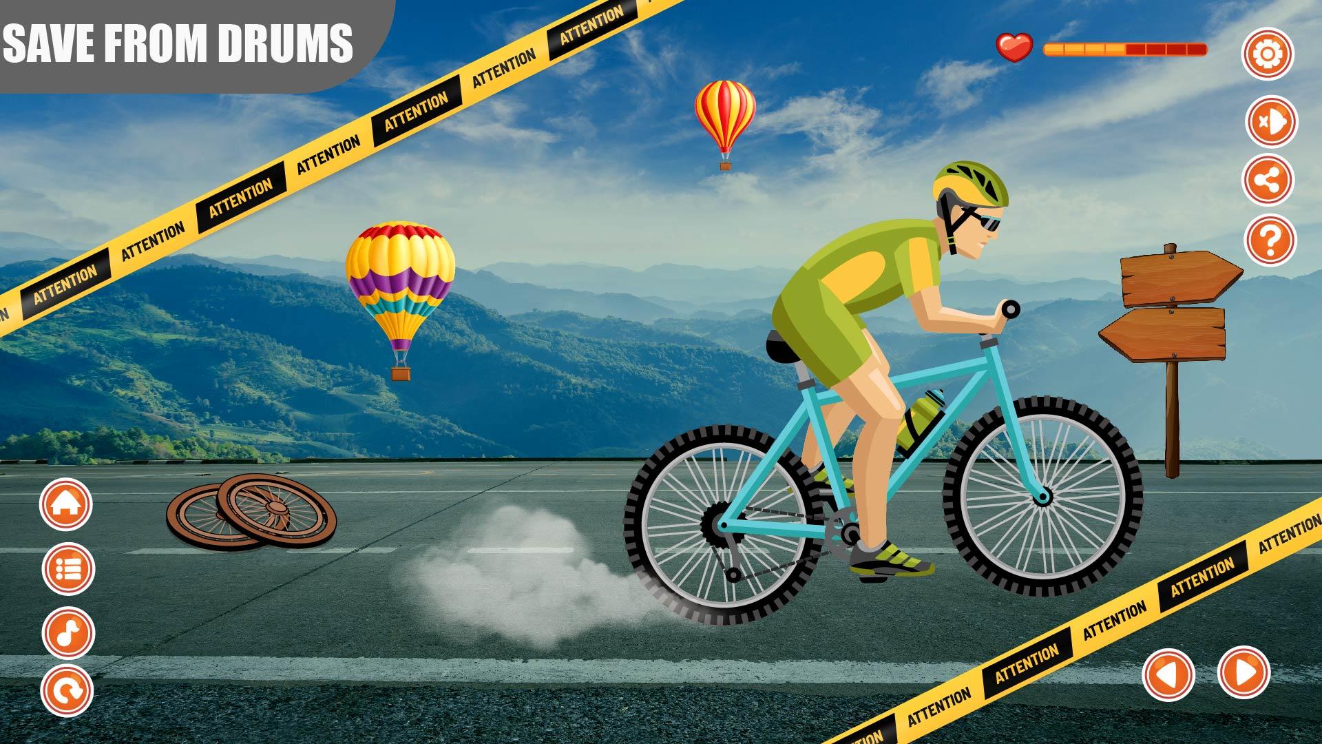 BMX Bicycle Stunt Game Game Screenshot