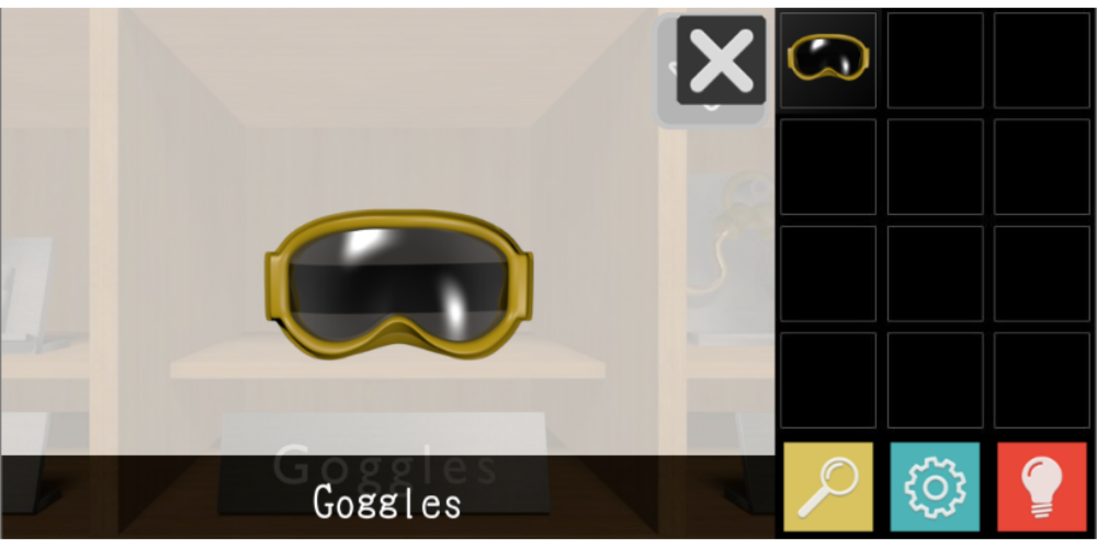 Cuplikan Layar Game Escape Game Nine Shelves