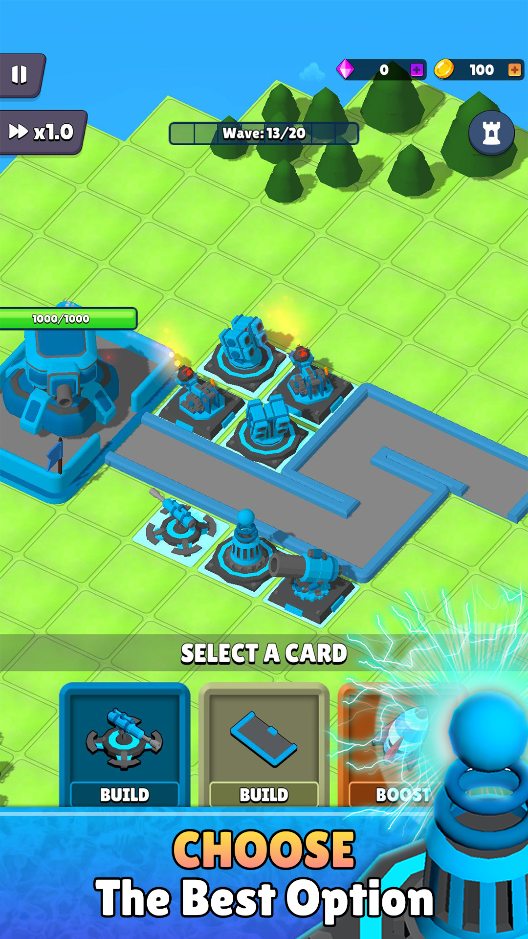 Defense.io Tower Defense TD Game Screenshot