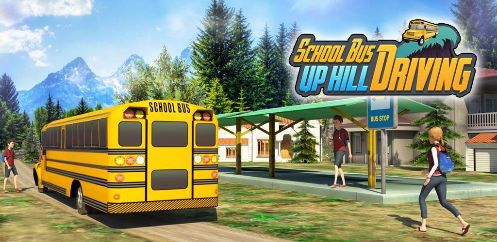 Banner of School Bus: Up Hill Driving 1.6