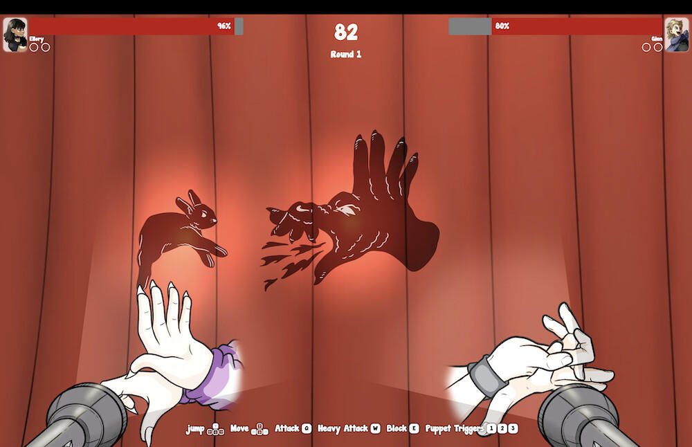 Shadow Boxer Game Screenshot