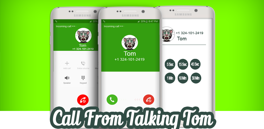 Banner of Anruf von Talking Tom 1.1